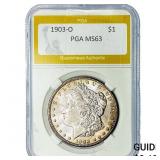 1903-O Morgan Silver Dollar PGA MS63