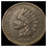 1859 Indian Head Cent NEARLY UNCIRCULATED