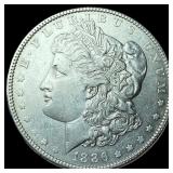 1886 Morgan Silver Dollar CLOSELY UNCIRCULATED