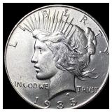 1935 Silver Peace Dollar UNCIRCULATED