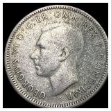 1946 Austrailia Silver 1 Shilling