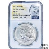 2023 Silver Peace Dollar NGC MS70