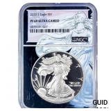 2020-S Silver Eagle NGC PF69 Ultra Cameo