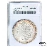1879-O Morgan Silver Dollar ANACS MS60 VAM-4