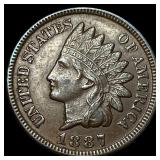 1887 Indian Head Cent CLOSELY UNCIRCULATED