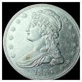 1837 Capped Bust Half Dollar HIGH GRADE