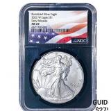 2022-W Silver Eagle NGC MS69 Burnished
