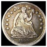 1856 Seated Liberty Half Dime NEARLY  UNCIRCULATE