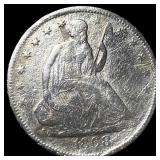1868-S Silver Half Dollar NICELY CIRCULATED