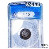 1908-S Indian Head Cent ANACS FV15