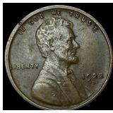1922-D Lincoln Wheat Cent CLOSELY UNCIRCULATED