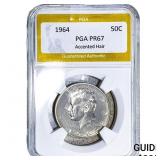 1964 Kennedy Half Dollar PGA PR67