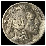 1920-D Buffalo Nickel LIGHTLY CIRCULATED