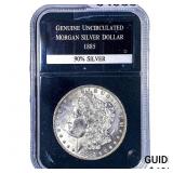 1885 Morgan Silver Dollar  GENUNC
