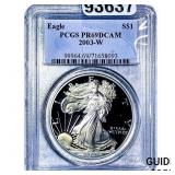 2003-W Silver Eagle PCGS PR69 DCAM
