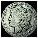 1904-O Morgan Silver Dollar LIGHTLY CIRCULATED