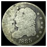 1835 Capped Bust Half Dollar NICELY CIRCULATED