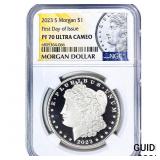 2023-S Morgan Silver Dollar NGC PF70 Ultra Cameo