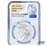 2023 Silver Peace Dollar NGC MS70
