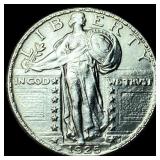 1925 Standing Liberty Silver Quarter CHOICE BU