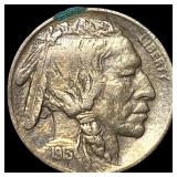 1913-D Buffalo Nickel Type 1 NEARLY UNCIRCULATED