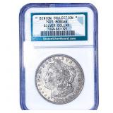 1921 Morgan Silver Dollar NGC  Binion Collection