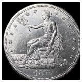 1875-S Silver Trade Dollar UNCIRCULATED