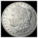 1884-S Silver Morgan Dollar NEARLY  UNCIRCULATED