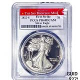 2022-S Silver Eagle PCGS PR69 DCAM