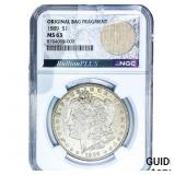 1889 Morgan Silver Dollar NGC MS63