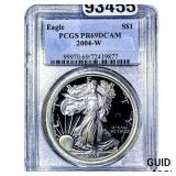 2004-W Silver Eagle PCGS PR69 DCAM