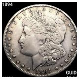 1894 Morgan Silver Dollar CLOSELY UNCIRCULATED