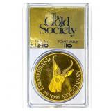 1980 Gold Society 1oz Gold Medal Krugerrand Anni.
