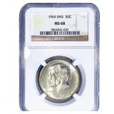 1965 Kennedy Half Dollar NGC MS68