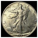 1929-S Silver Walking Liberty Half Dollar CLOSELY