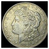 1921 Silver Morgan Dollar CLOSELY UNCIRCULATED
