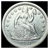 1857 Seated Liberty Dime UNCIRCULATED