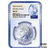 2023 Silver Peace Dollar NGC MS70