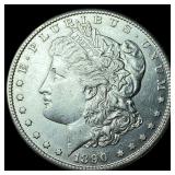 1890-S Silver Morgan Dollar CHOICE AU
