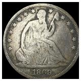 1869-S Silver Half Dollar NICELY CIRCULATED