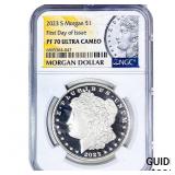 2023-S Morgan Silver Dollar NGC PF70 Ultra Cameo