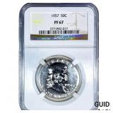 1957 Franklin Half Dollar NGC PF67