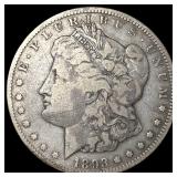 1893-CC Silver Morgan Dollar NEARLY UNCIRCULATED