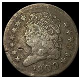 1809 Classic Head Half Cent NICELY CIRCULATED