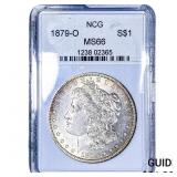 1879-O Morgan Silver Dollar NCG MS66