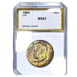1964 Kennedy Half Dollar PCI MS63