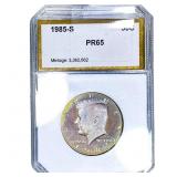 1985-S Kennedy Half Dollar PCI PR65