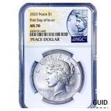 2023 Silver Peace Dollar NGC MS70