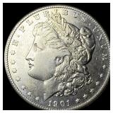 1901-S Silver Morgan Dollar CLOSELY  UNCIRCULATED