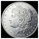 1878-CC Silver Morgan Dollar CHOICE AU